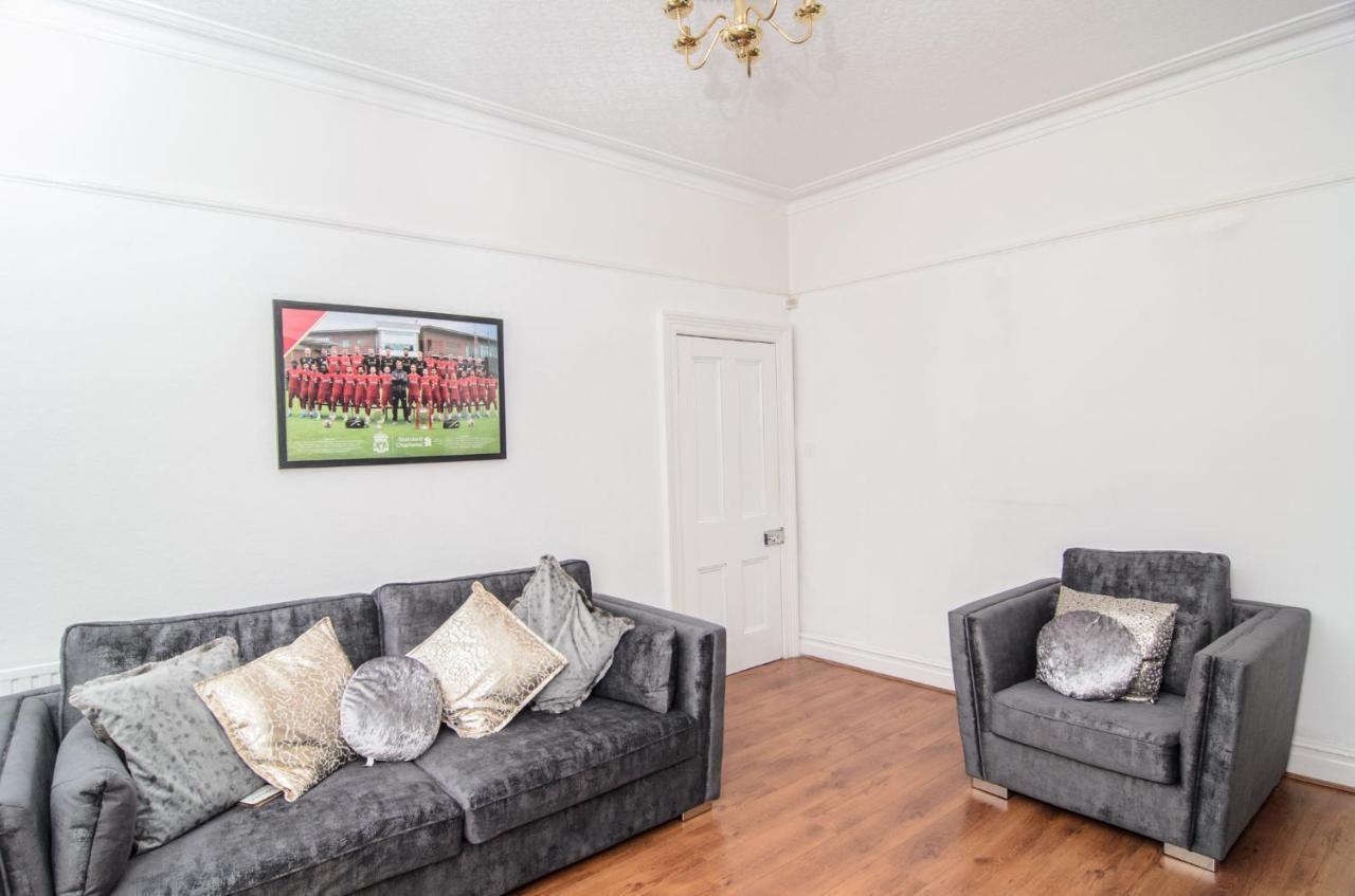 Riverpool - Elegant House 1 Minute Walk To Anfield Stadium Villa Liverpool Dış mekan fotoğraf